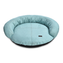 Luxury Freshness Home Garden Indoor Form Cozy Cotton Cloth Round Pet Dog Bed